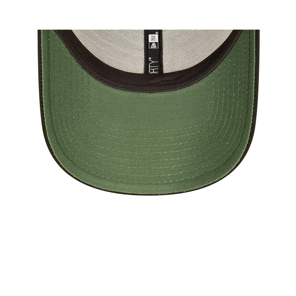 Las Vegas Raiders Hat - Black Cilantro 9Forty NFL Super Bowl Snapback - New Era